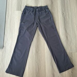 Healing Hand Pewter Scrub Pants